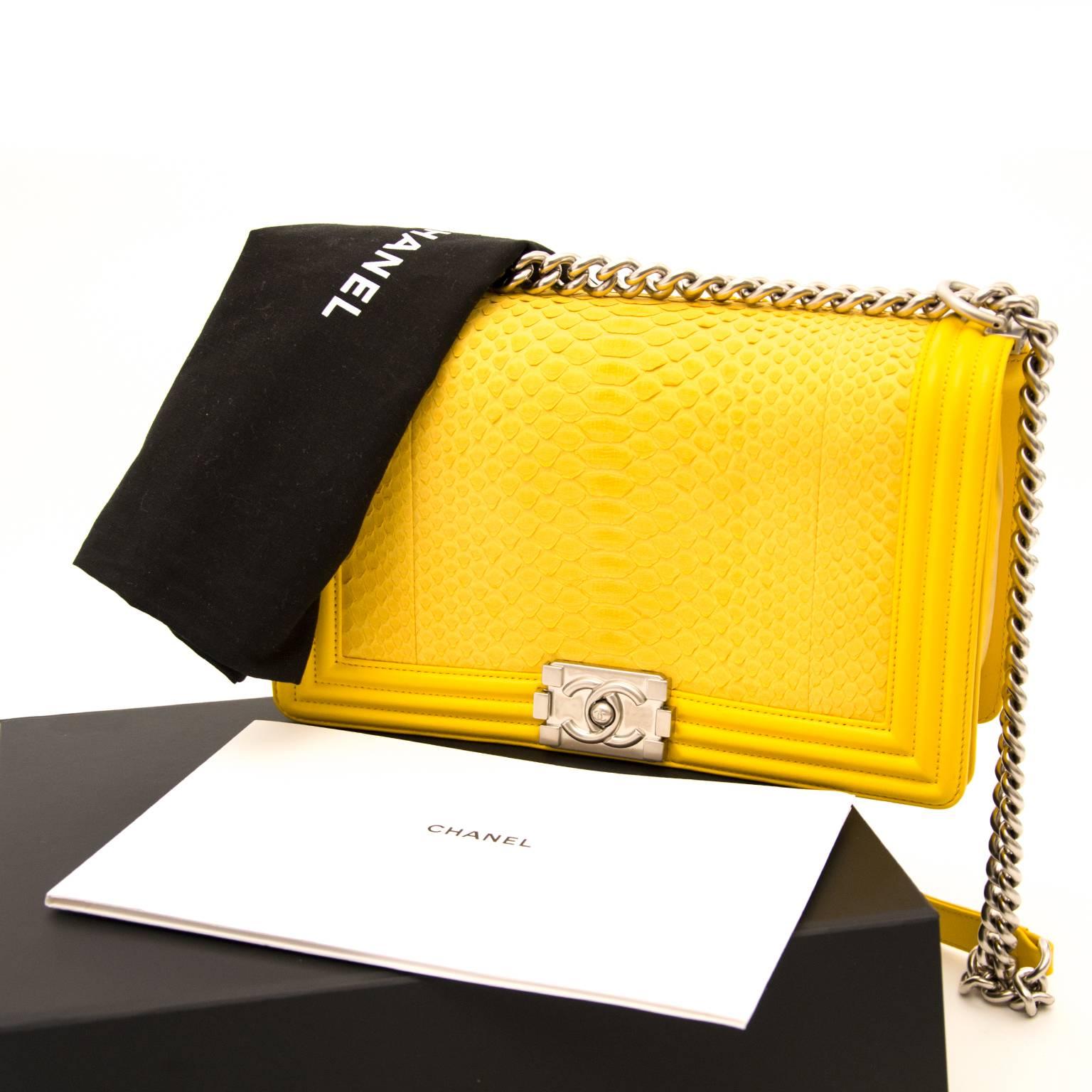 yellow side bag