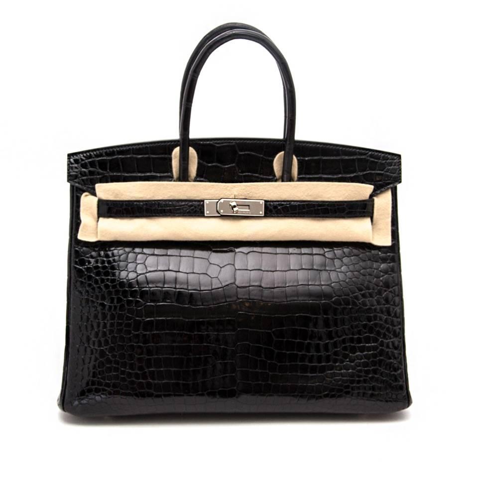 hermes birkin porosus crocodile