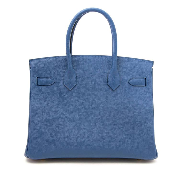 Brand New Hermes Birkin 30 Bleu Agate Epsom GHW at 1stDibs | hermes ...