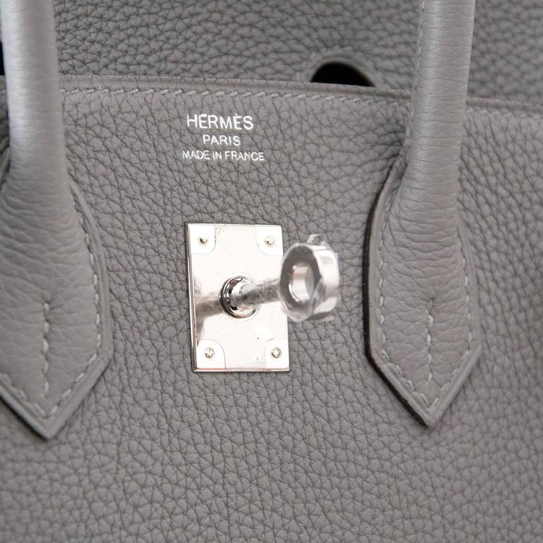 Brand New Birkin 25 Gris Mouette Togo PHW at 1stDibs | gris mouette vs gris  asphalte, birkin 25 gris asphalte, hermes kelly 25 gris mouette