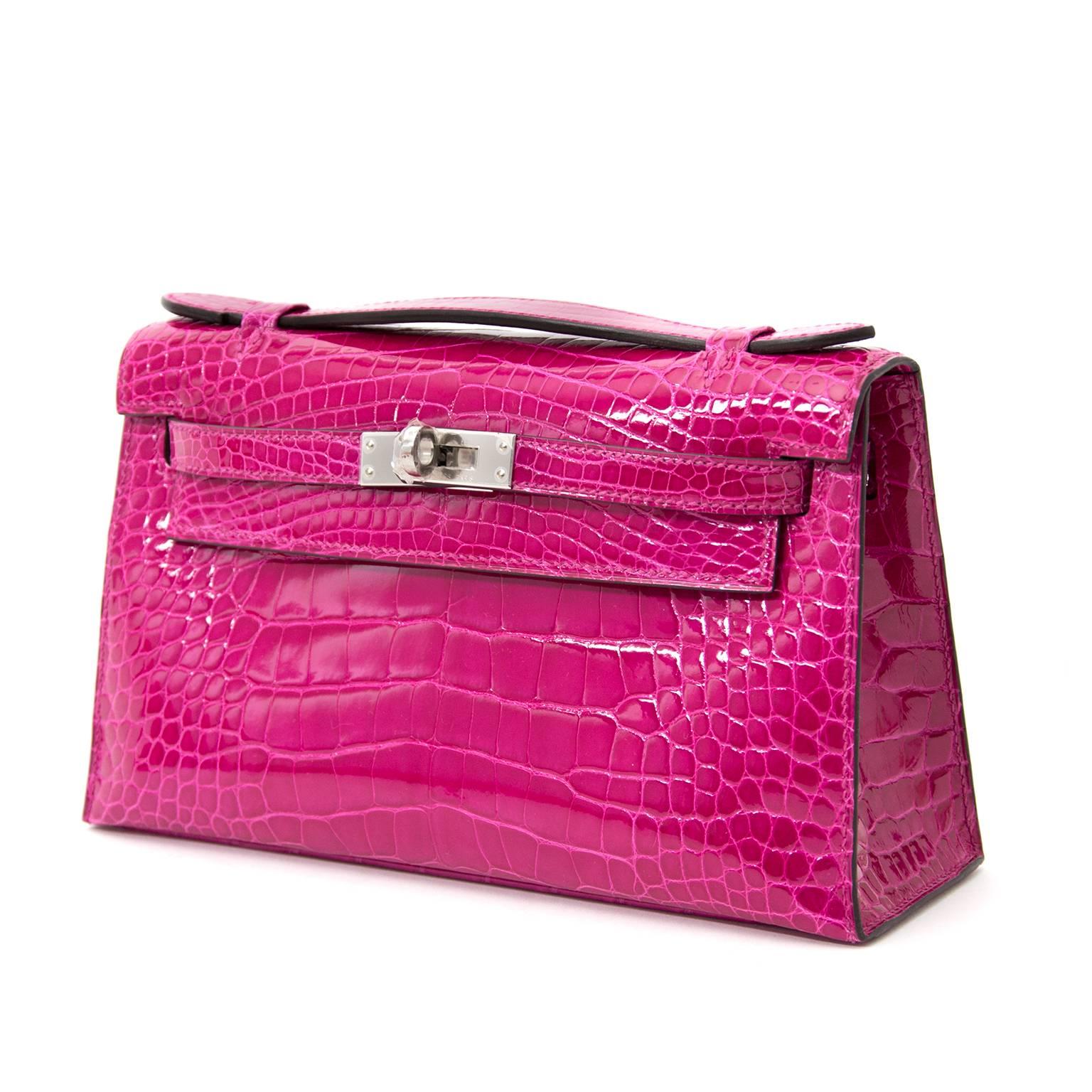 kelly pochette crocodile price