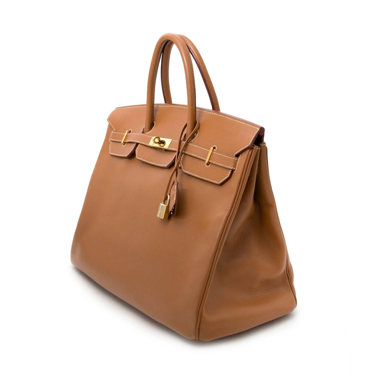 hermes bag gold veau