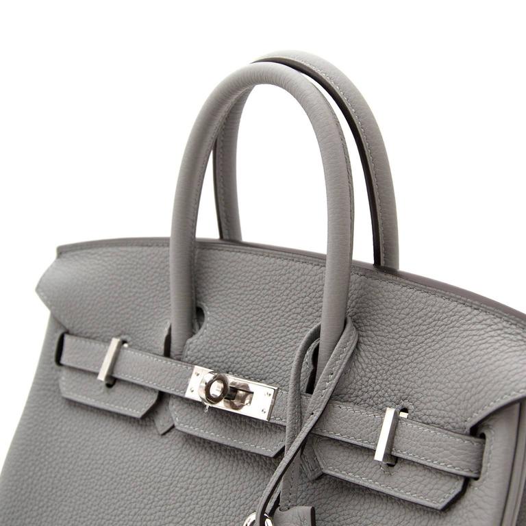 birkin 25 gris