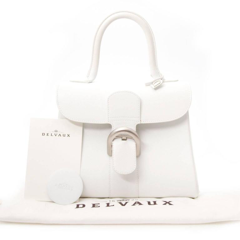LABELLOV - Delvaux White Brillant Mini GHW