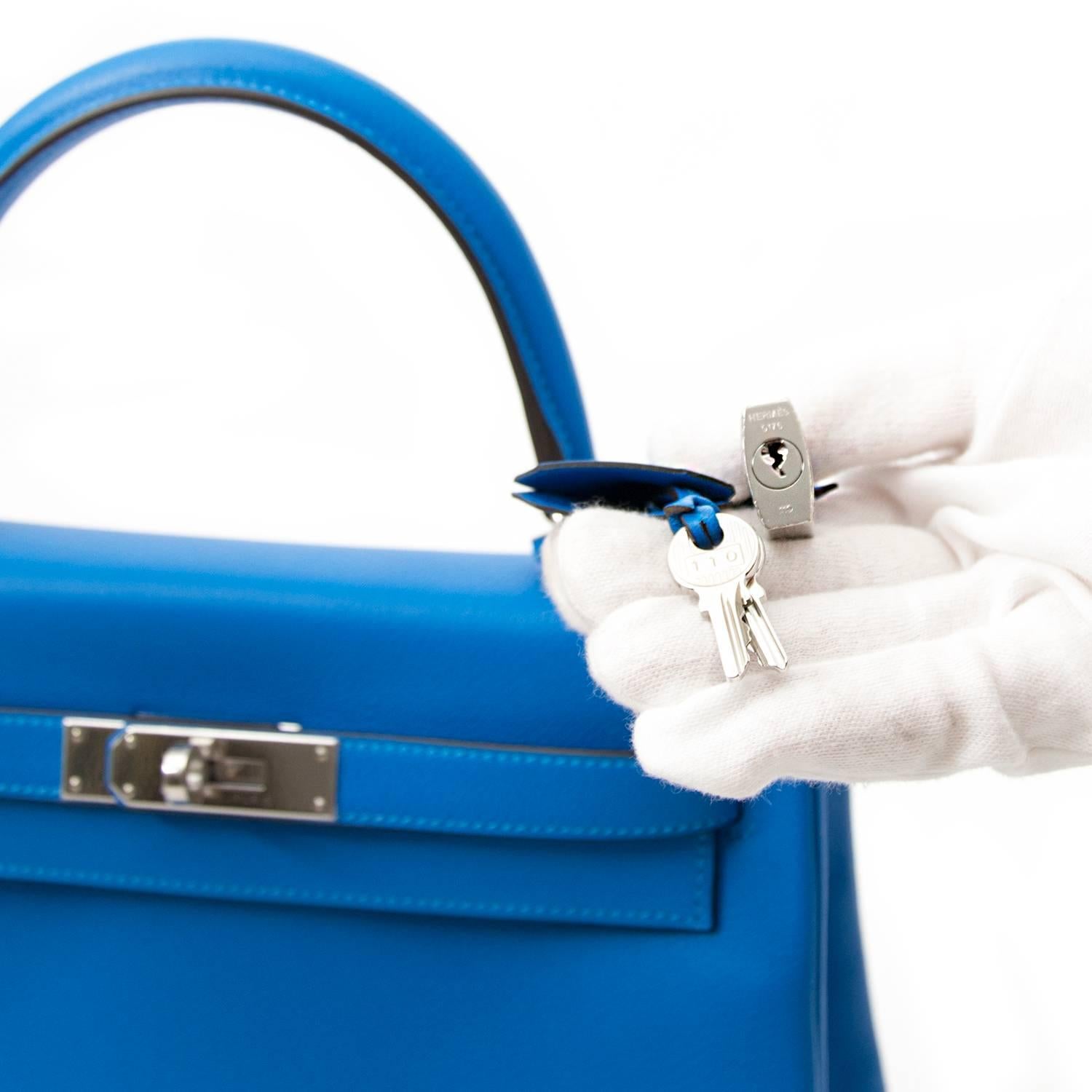 Women's or Men's Brand New Hermes Kelly 28 Evercalf Hydra