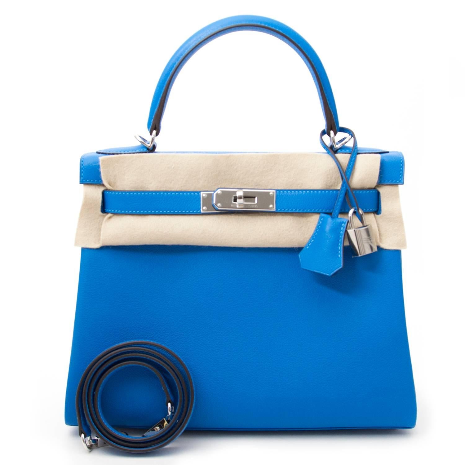 Brand New Hermes Kelly 28 Evercalf Hydra 1