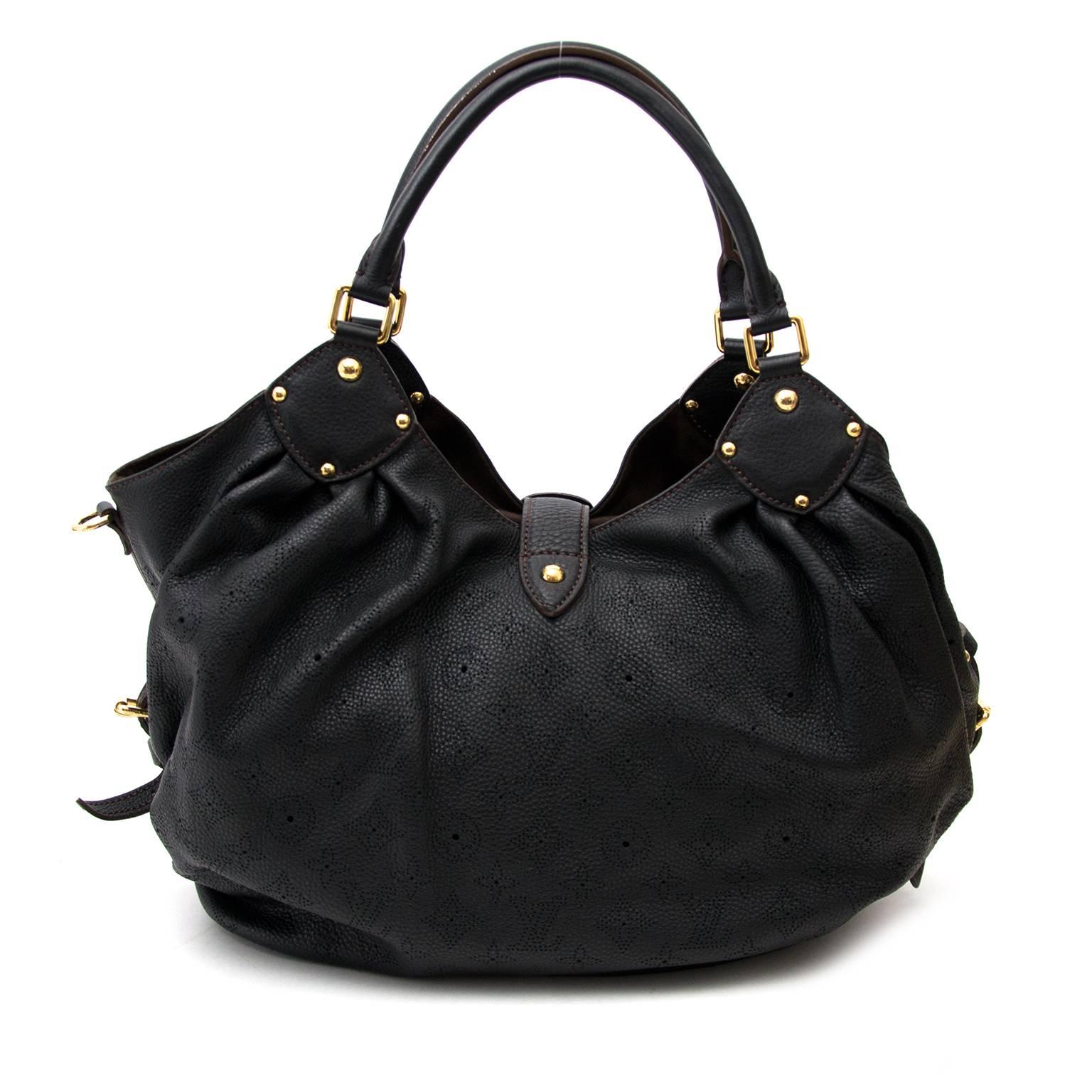 Louis Vuitton Black Mahina Bag 2