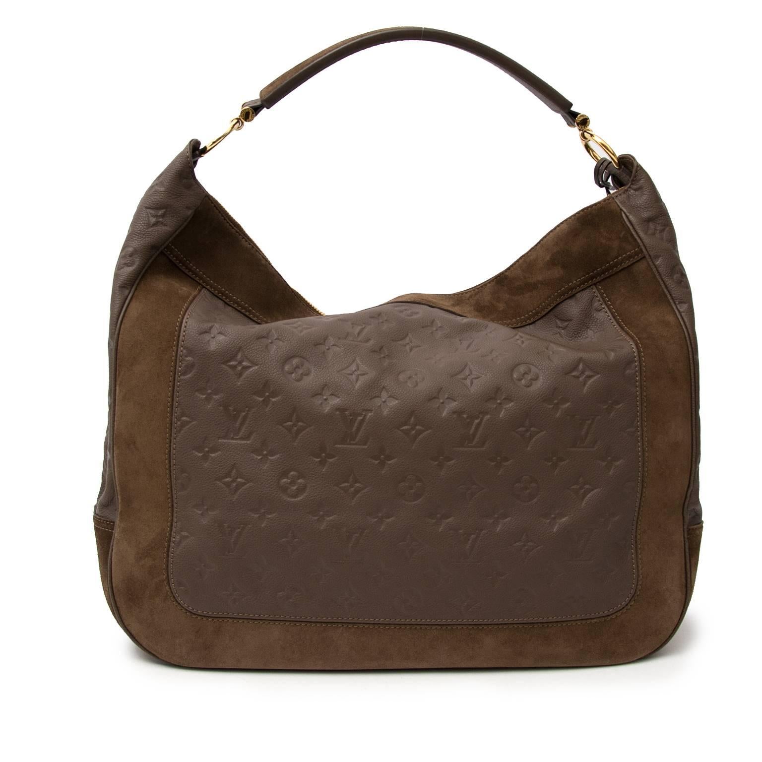 Women's Louis Vuitton Brown Audacieuse Empreinte GM Bag 