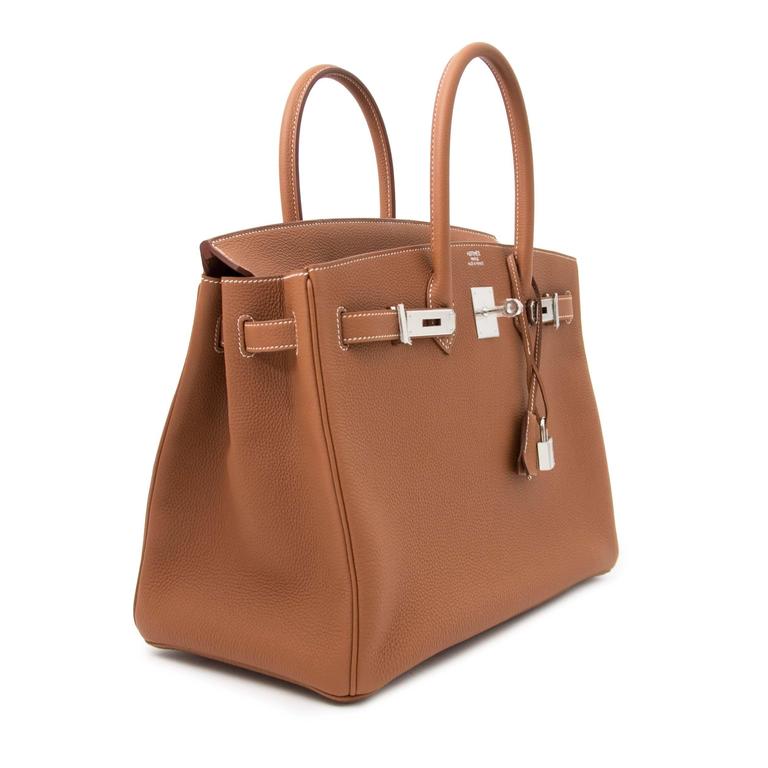 hermes birkin 35 gold togo