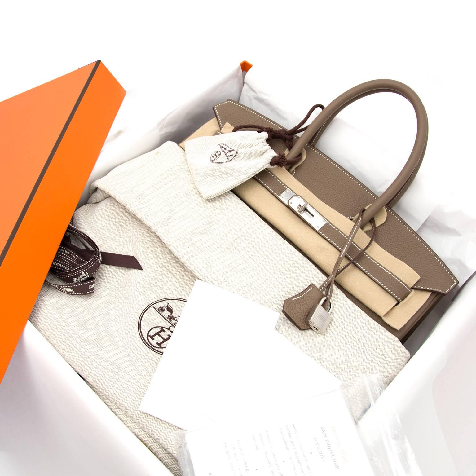 hermes birkin etoupe 35