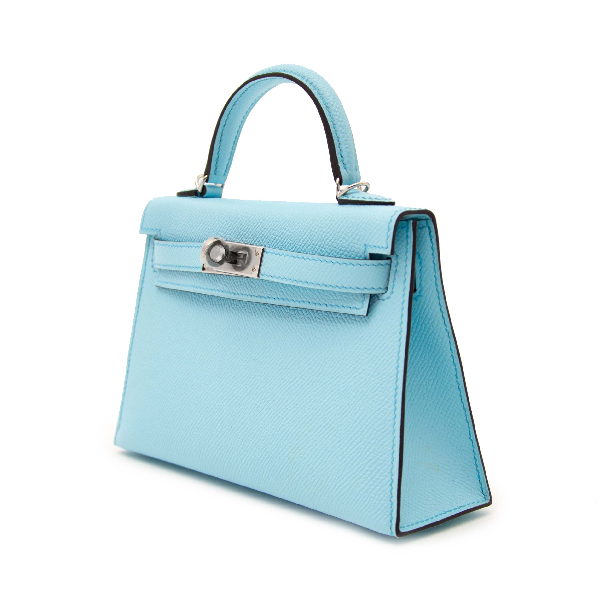 hermes kelly light blue