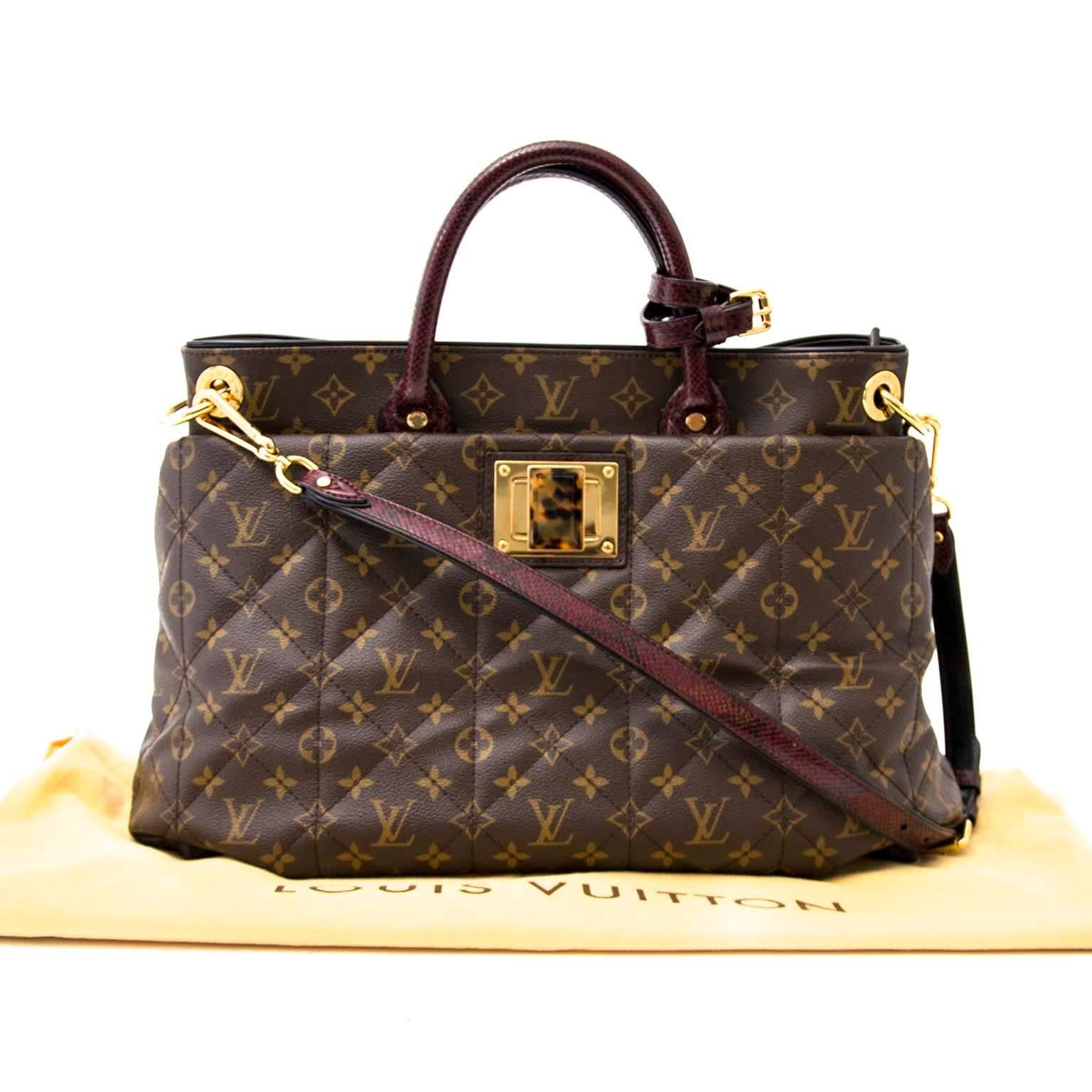Pristine condition

EST RETAIL PRICE : € 5150

Louis Vuitton Monogram Etoile Exotique GM Tote Bag. 
