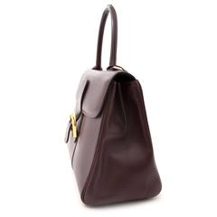 Delvaux Brillant MM Burgundy