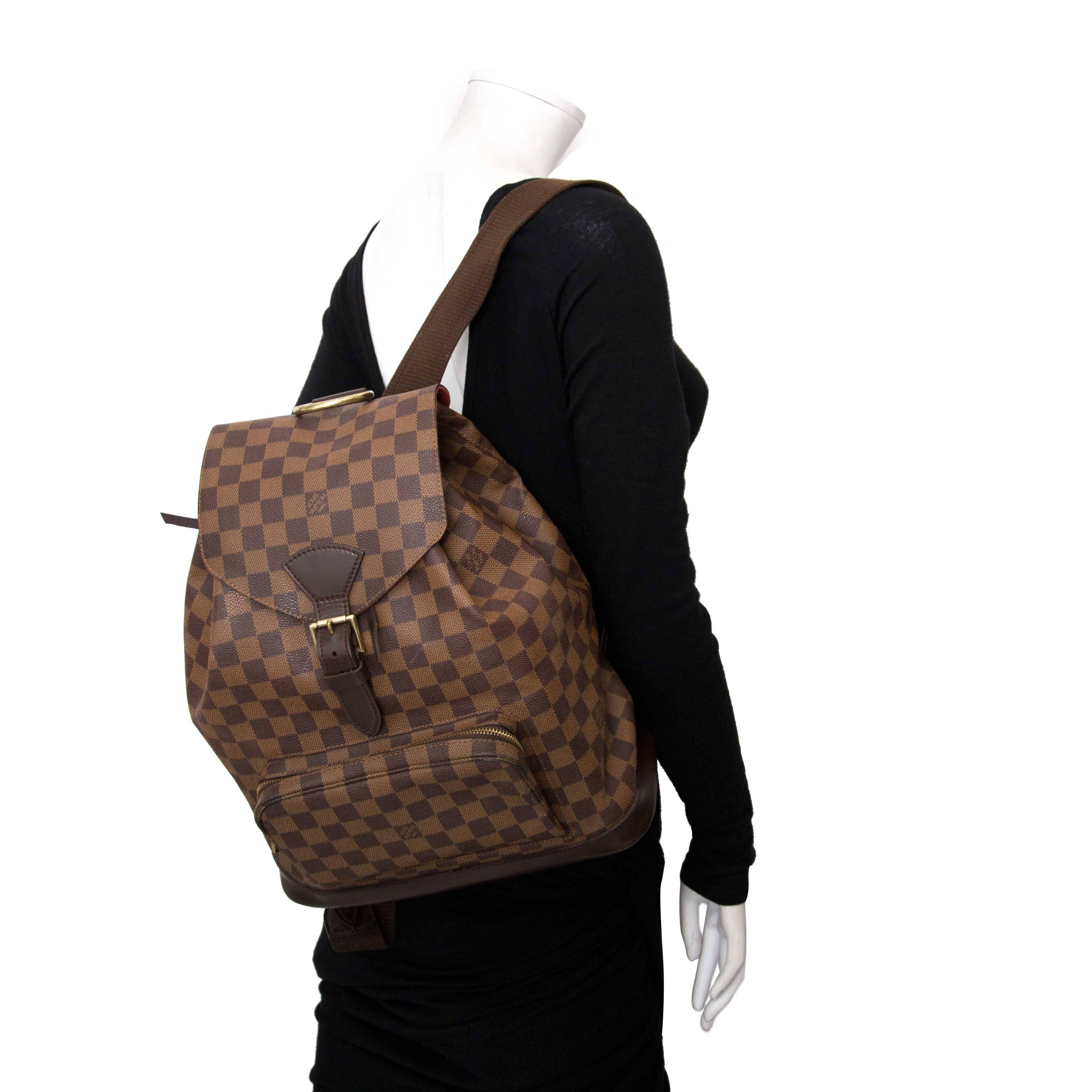 louis vuitton damier ebene backpack