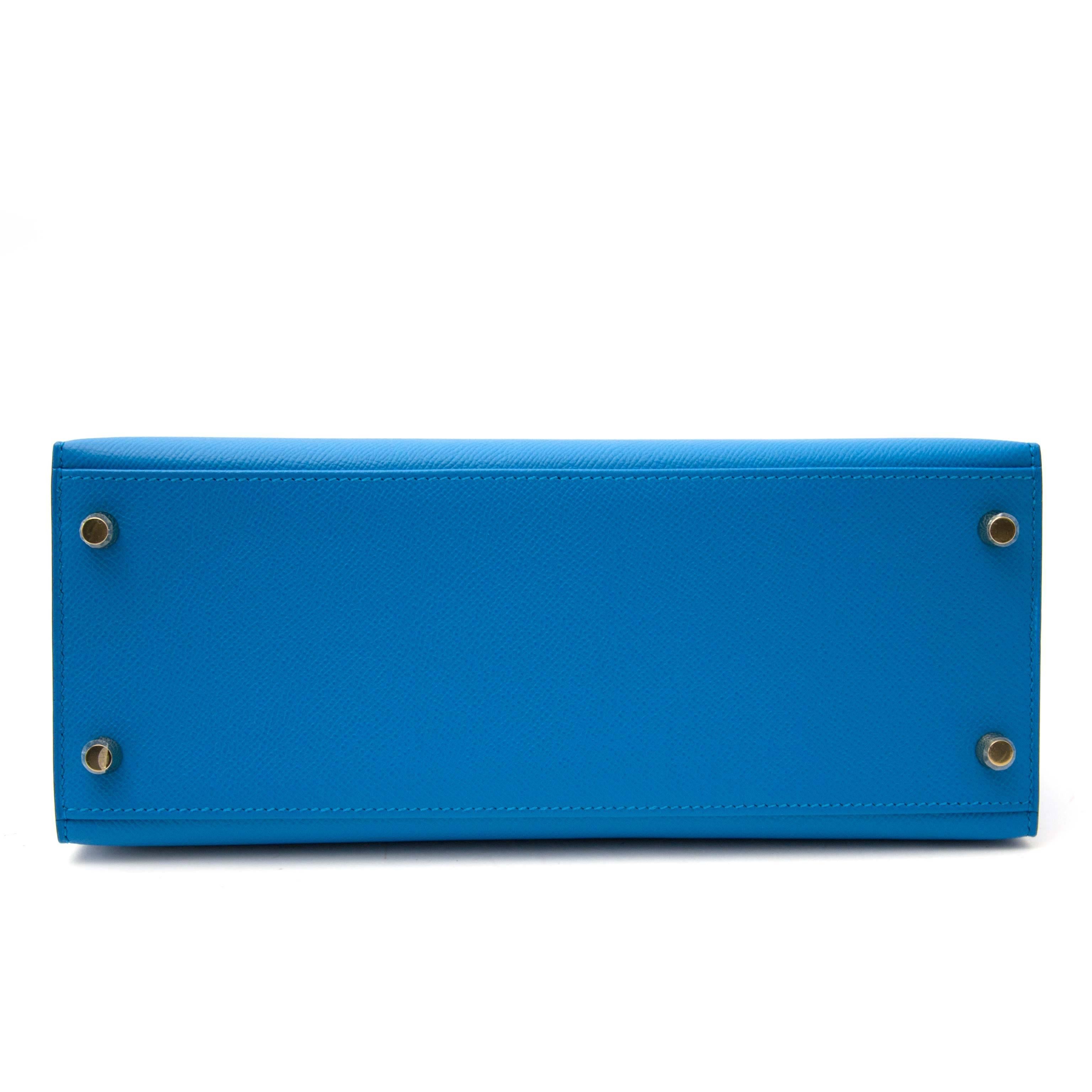 hermes kelly blue zanzibar