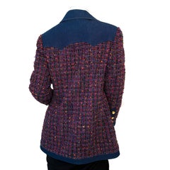 Chanel Denim and Tweed Vest, 1994