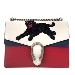 Bolso de hombro mediano Gucci Dionysus Pantera de lentejuelas