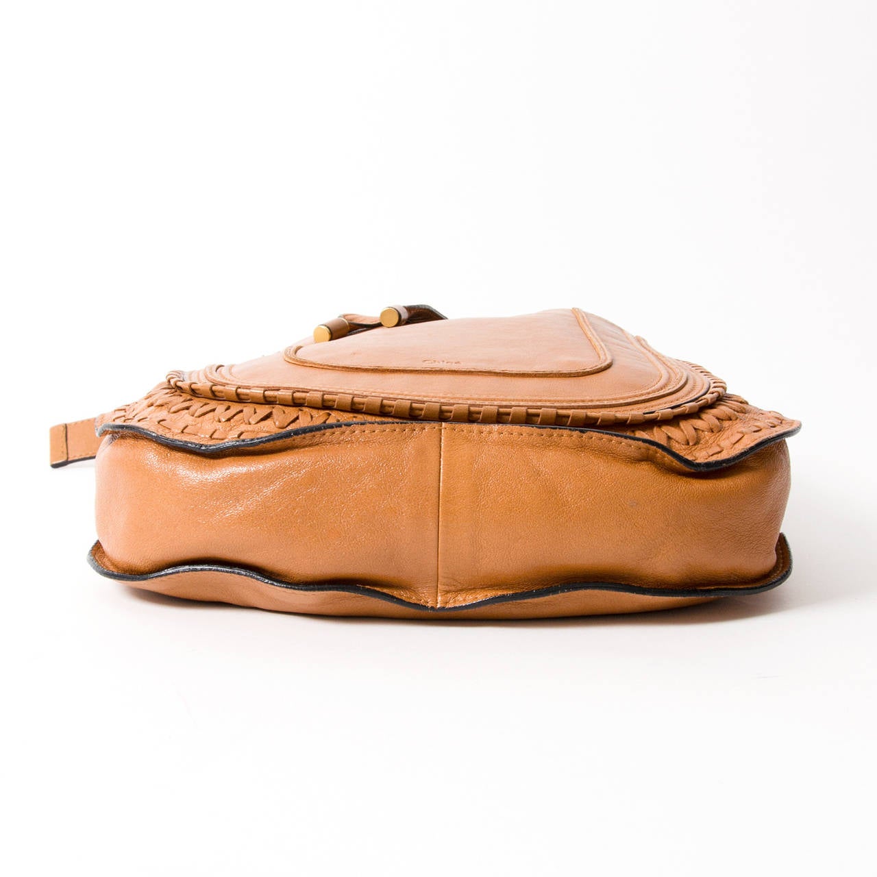 Women's Chloé Cognac Saddle Shoulder Bag