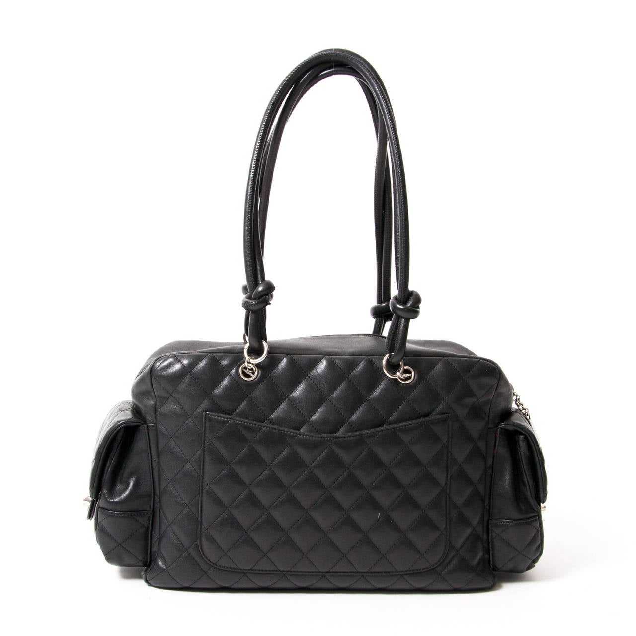 Chanel Black Cambon Reporter Leather Bag 1