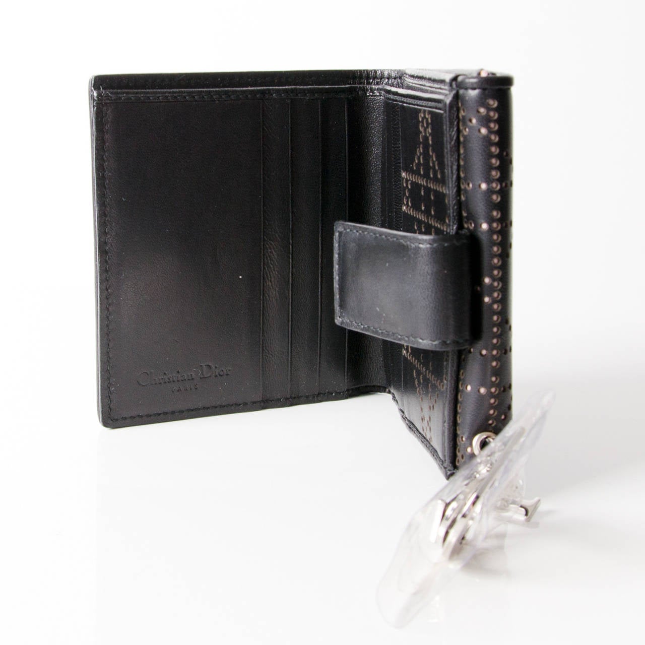 christian dior small wallet