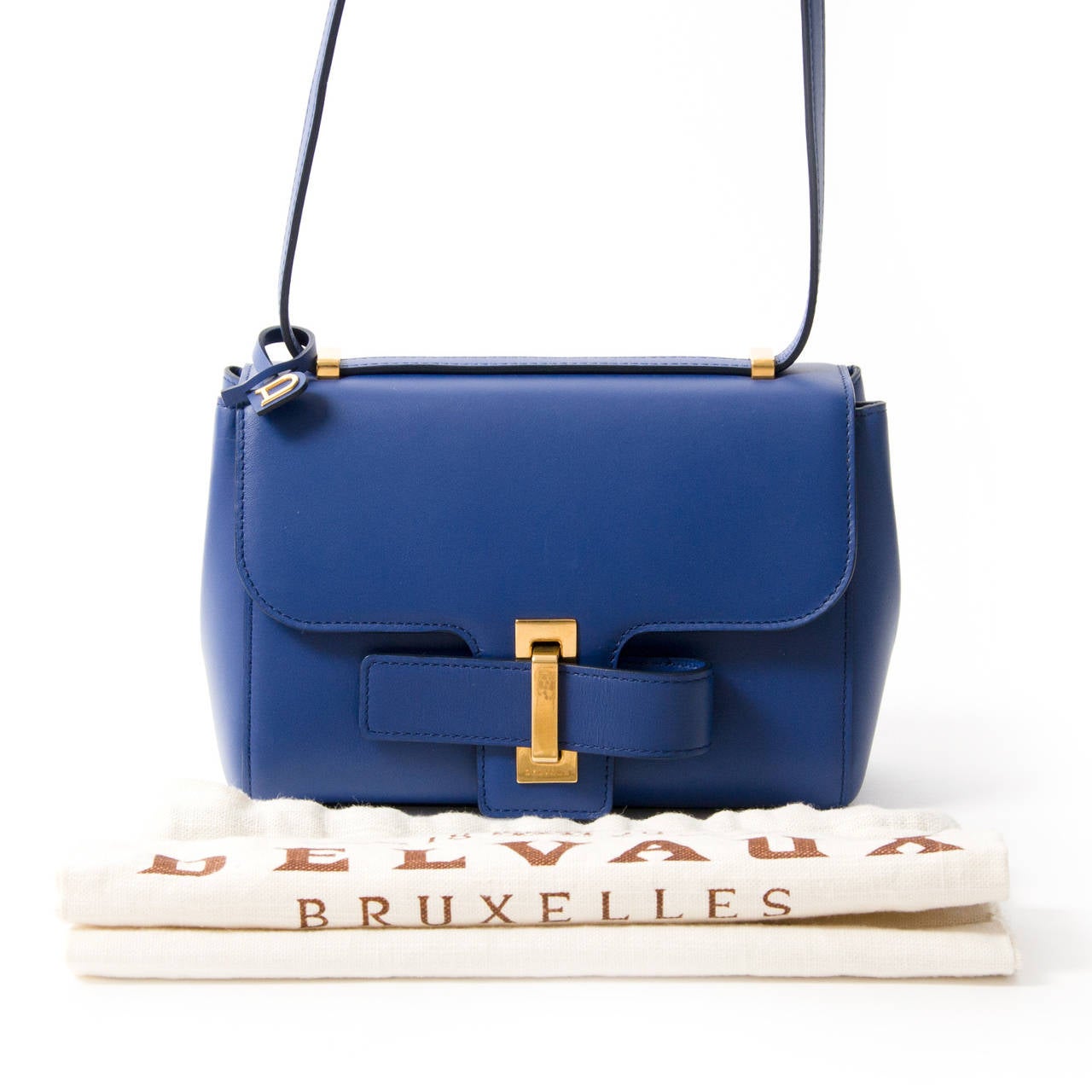 Delvaux Simplissime City PM Blue at 1stdibs