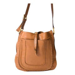 Chloé Cognac Saddle Shoulder Bag