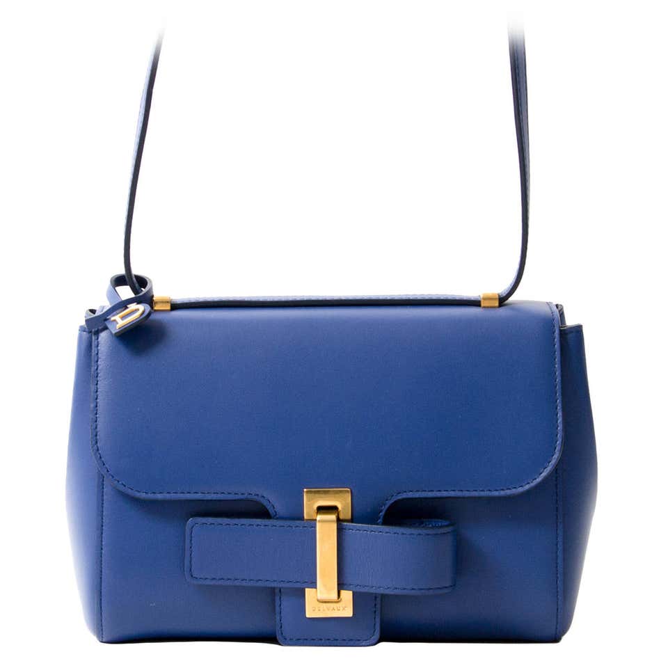 Delvaux Simplissime City PM Blue at 1stDibs