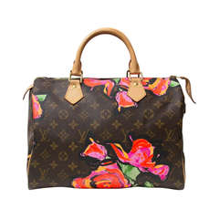 Louis Vuitton Limited Ed. Speedy 30 Roses M48610