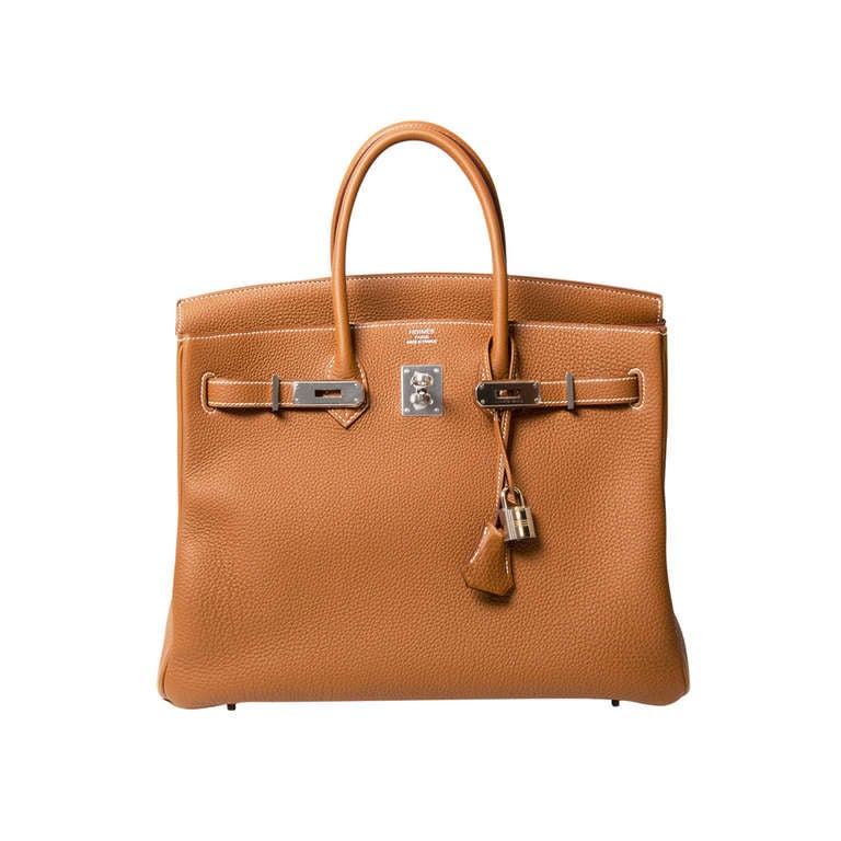 Hermes birkin bag 35 togo gold Clearance