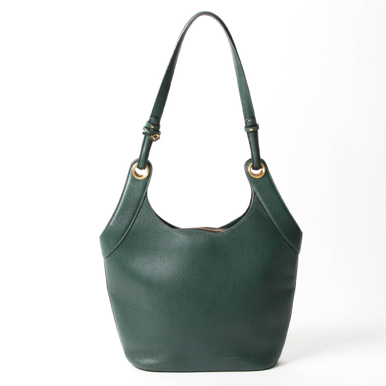 Women's Delvaux Green Shoulder Bag