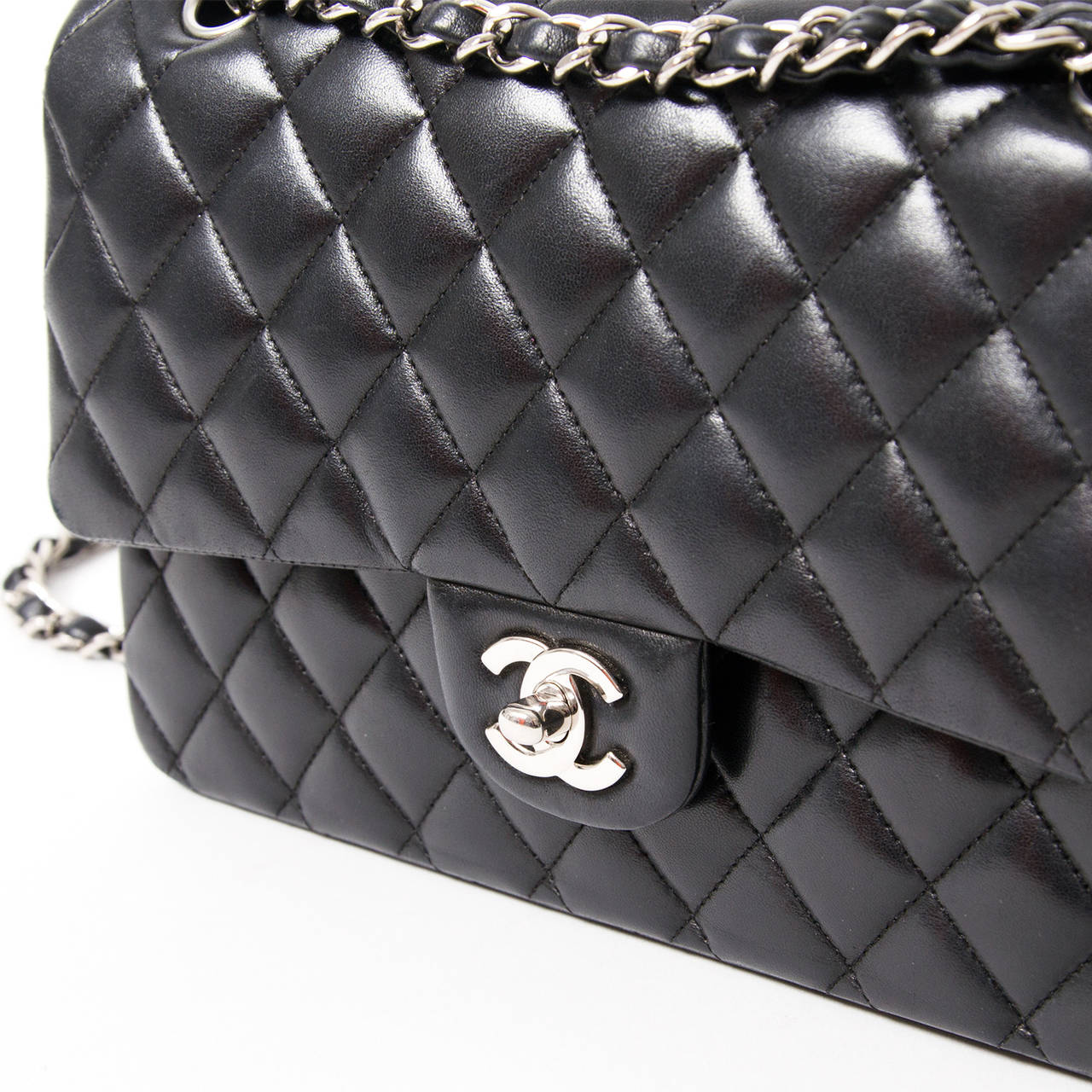 Chanel Medium Classic Flap Bag Lambskin 5