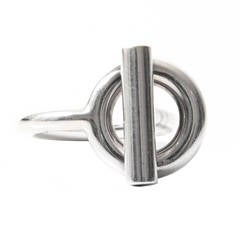 Hermès Silver Spi Ring