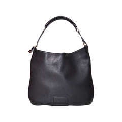 Delvaux 'D' Louise PM Polo Black Bag