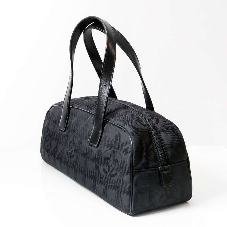 Women's Chanel Black Nylon Handbag