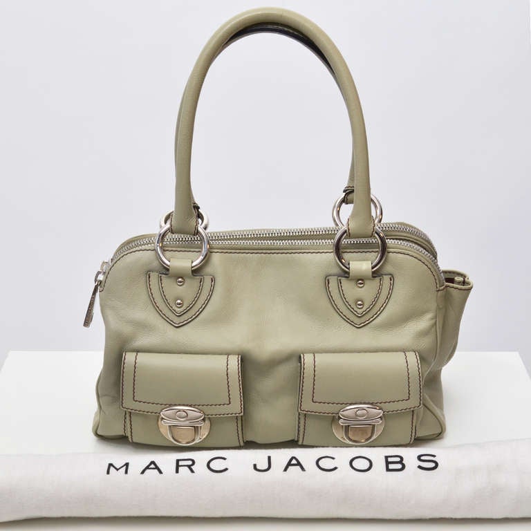 Marc Jacobs Olive Green Shoulder Bag 2