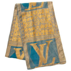 Louis Vuitton Mousseline Silk Scarf