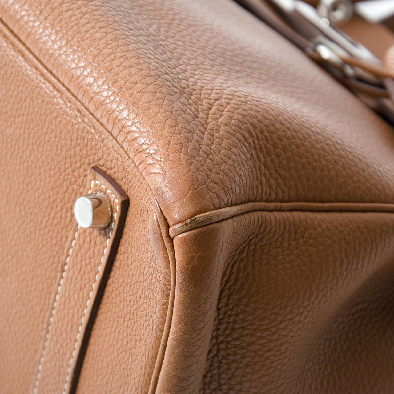 hermes raisin clemence leather 35cm birkin bag with gold hardware  