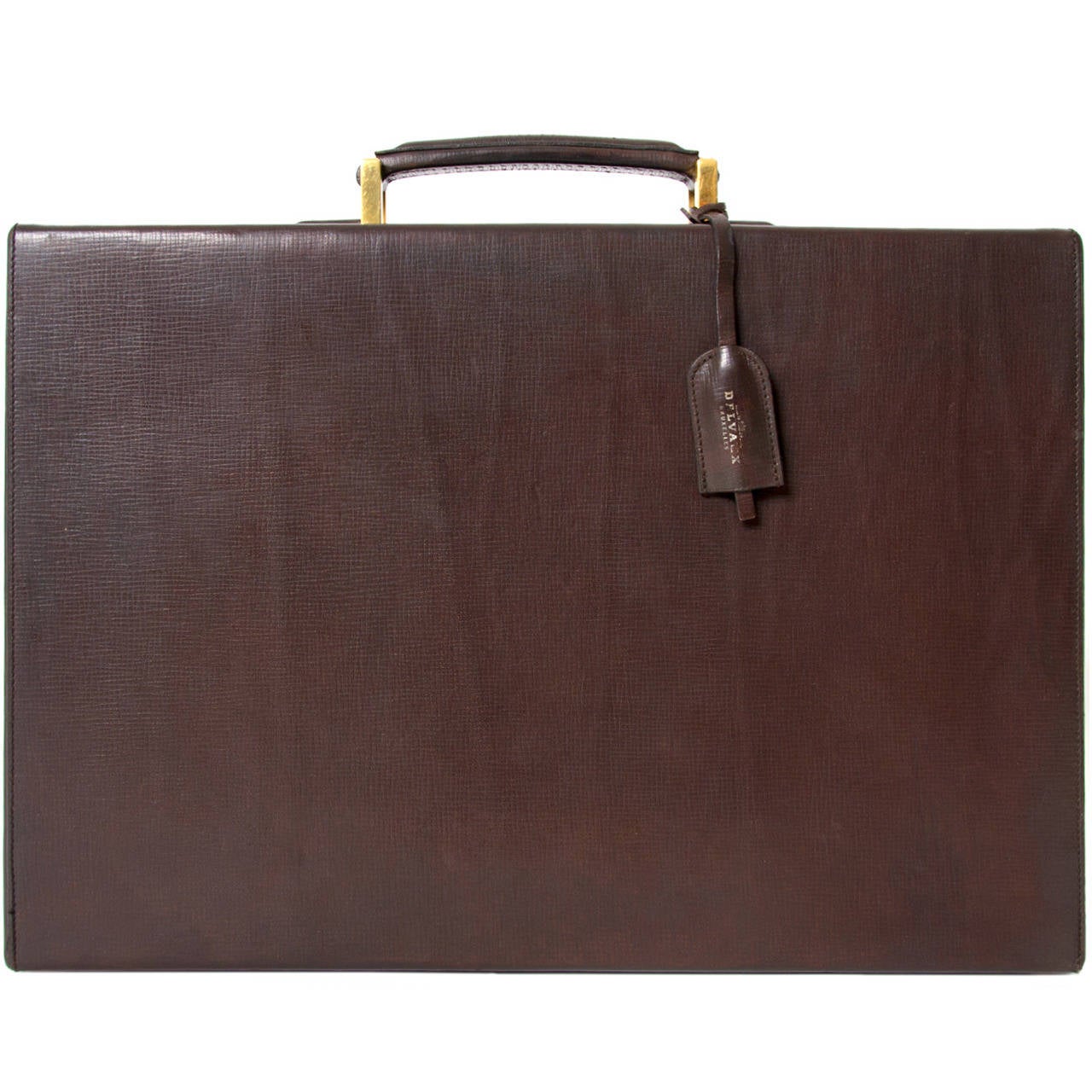 Delvaux Brown Briefcase