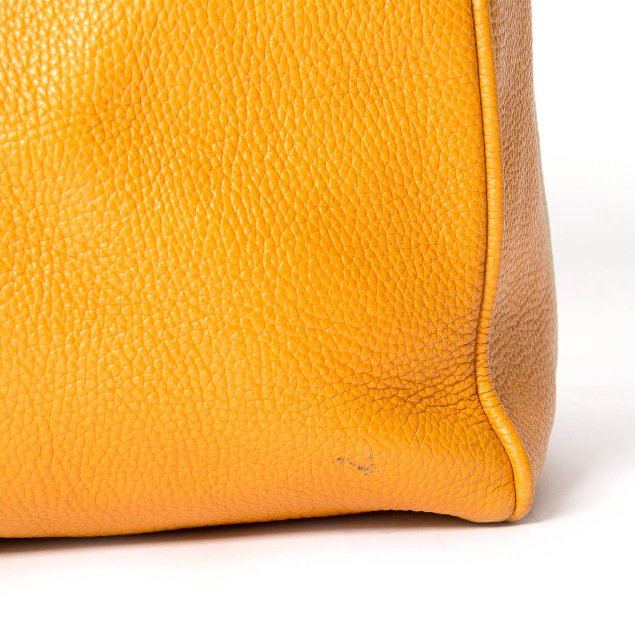 Louis Vuitton Keepall Tobago Yellow Runway Travel Bag at 1stDibs