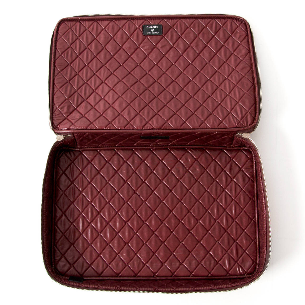 Chanel Limited Quilted Laptop Case In Excellent Condition In Antwerp, BE
