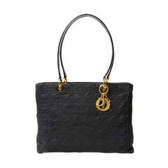 Christian Dior Black Nylon Shoulder Bag