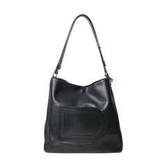 Delvaux Black "Louis" Hobo Bag