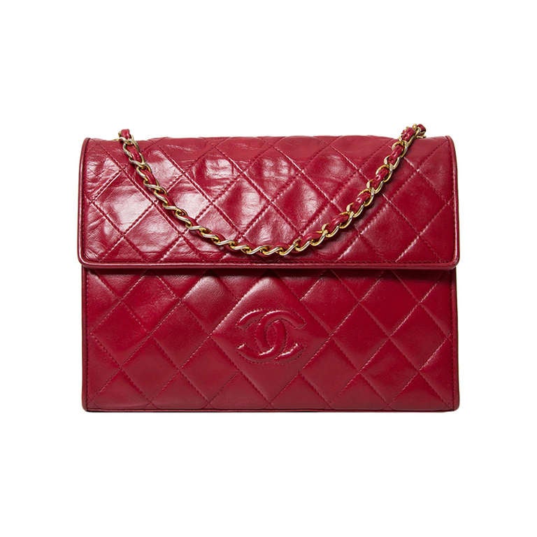 Chanel Red Flap Bag
