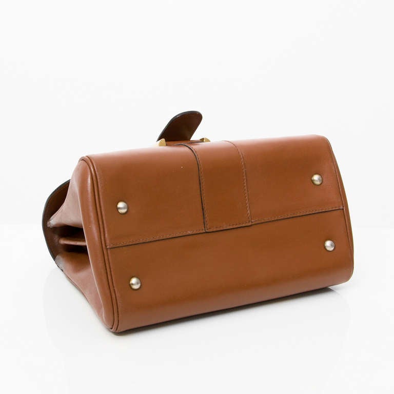 Women's Delvaux Cognac Brillant PM