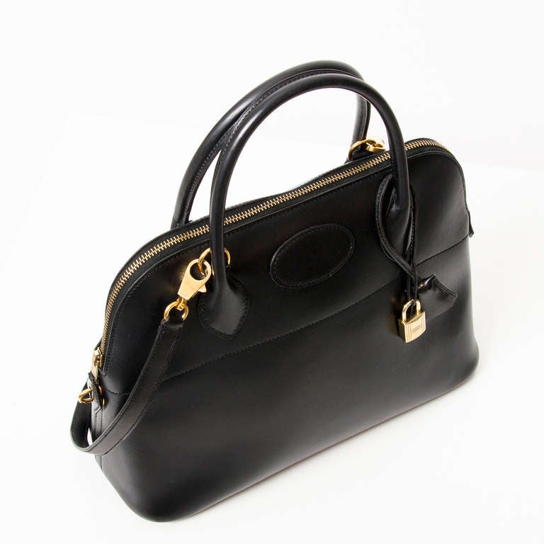 Hermès Black Bolide Bag GHW 1