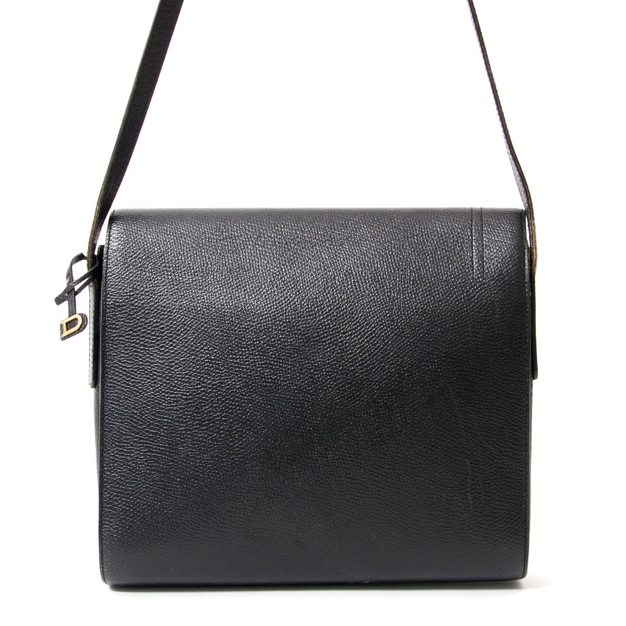 Delvaux Black Leather Shoulder Bag 1