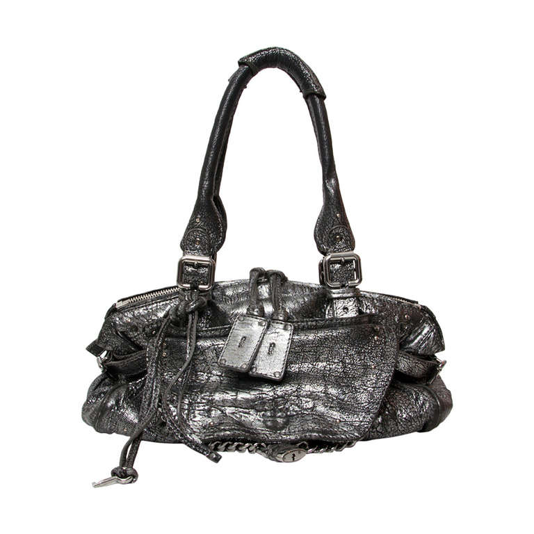 Chloé Metallic Leather Handbag