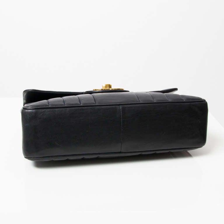 Chanel Black Jumbo Classic Flap Bag 3