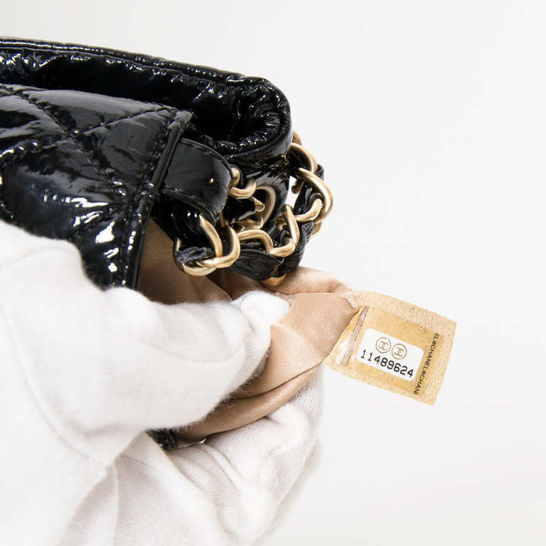 Women's Chanel Patent Vinyl Flap Bag