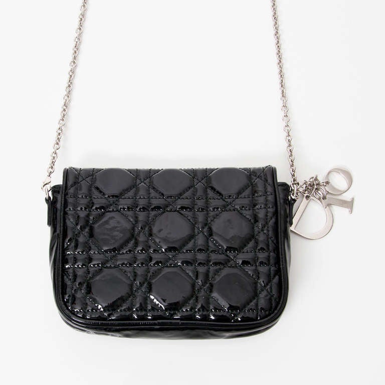 Christian Dior black leather cannage pochette clutch at 1stDibs  lady dior  pochette, christian dior pochette bag, dior vintage pochette